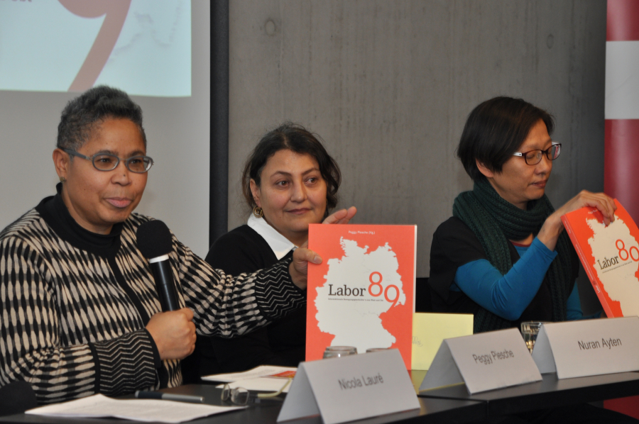 Foto der PodiumsteilnehmerInnen 